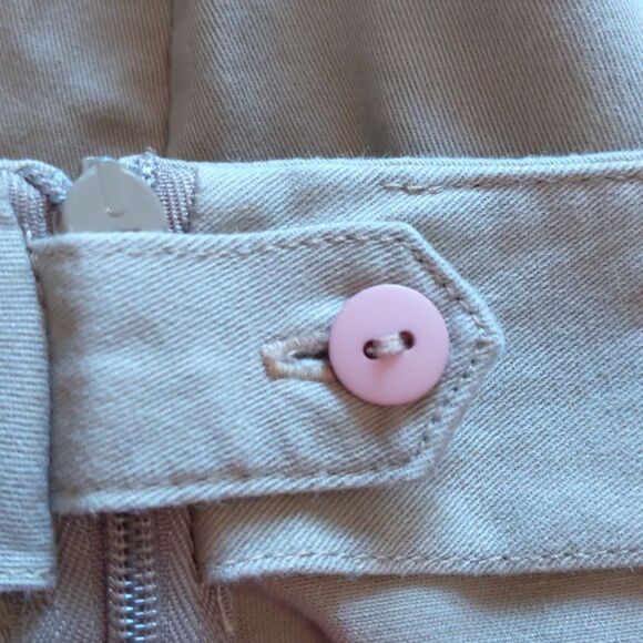 J JILL Khaki Straight Leg Pants Stretch Size 10 EUC - Picture 6 of 8